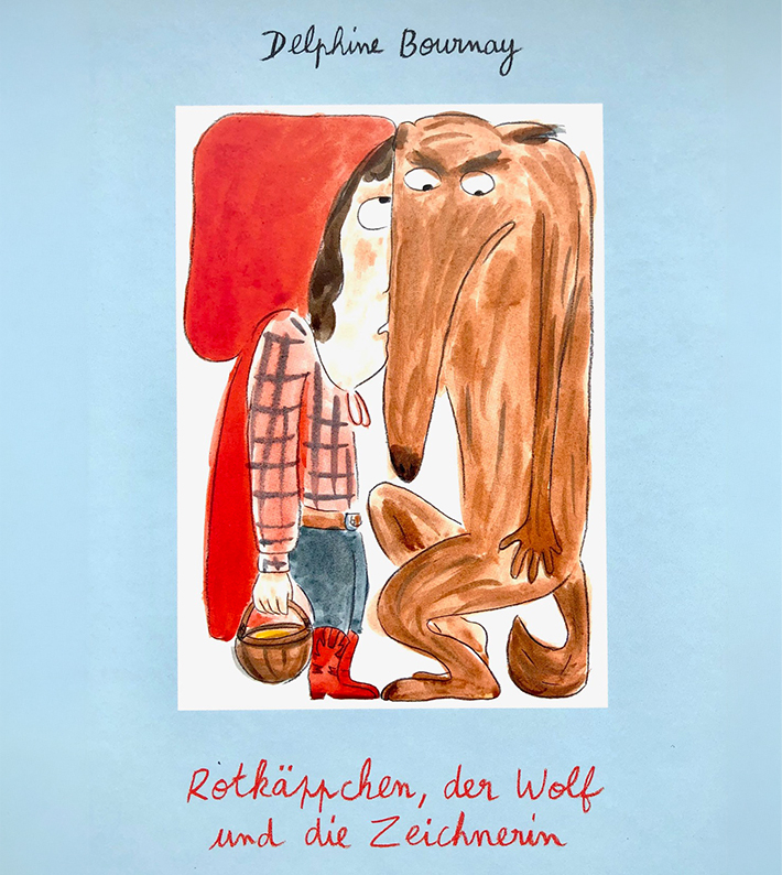 Buchcover Rotkäppchen, der Wolf und die Zeichnerin