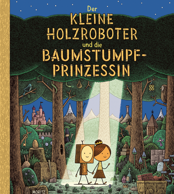 Buchcover "Der kleine Holzroboter"